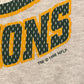 Green Bay Packers 1996 Division Champions Graphic Crewneck | Size Large | Vintage 1990s NFL Football Grey Sweater | Free Shipping to USA|