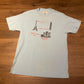 Union General Henry B Curtis Estate Graphic Tee | Size Large | Vintage 1990s Single Stitch Blue T-Shirt | Free Shipping to USA |