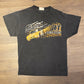 Tony Stewart Consistency NASCAR Racing Graphic Tee | Size Large | Vintage 2000s Racing Black T-Shirt | Free Shipping to USA |