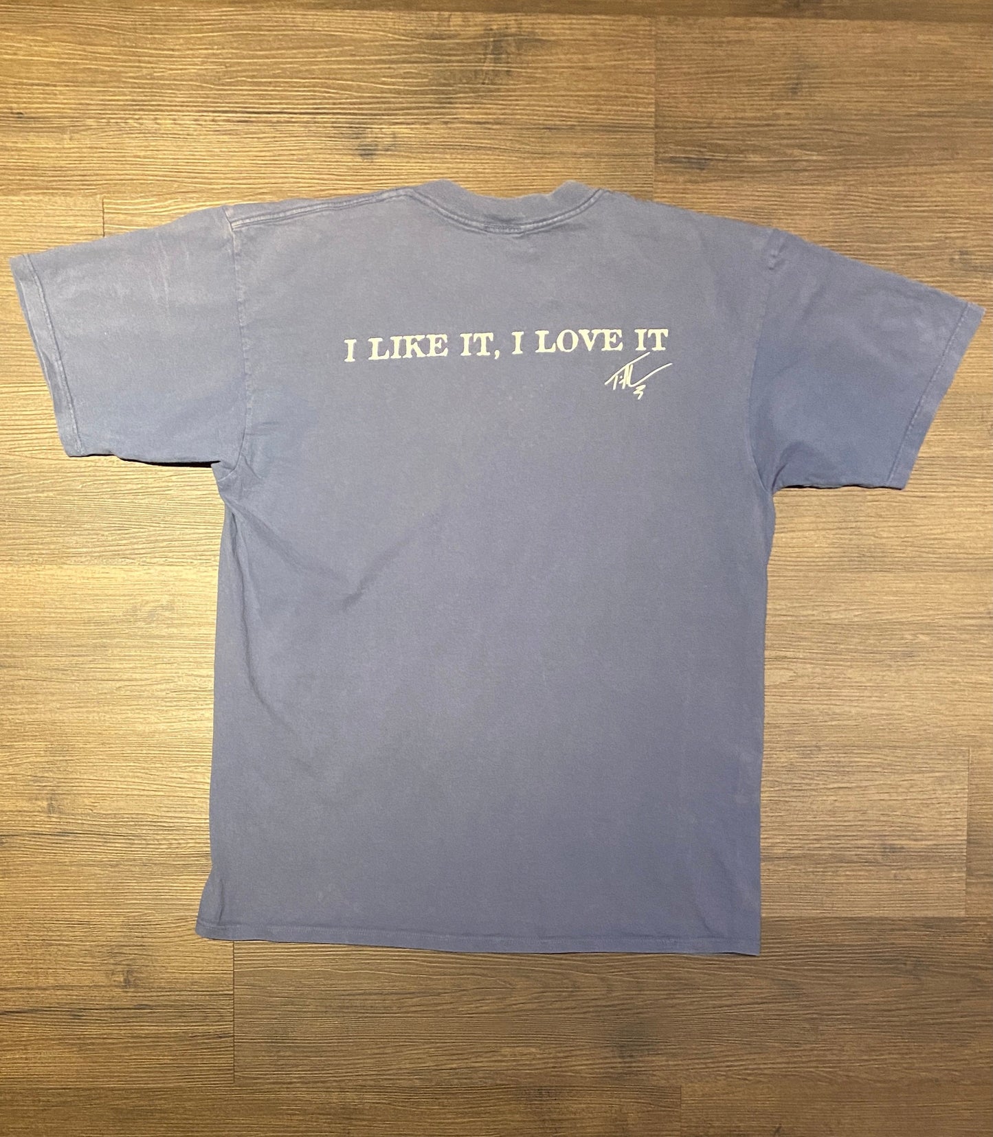 Tim McGraw I Like It, I Love It Graphic Tee | Size X-Large | Vintage 1990s Country Music Blue T-Shirt | Made in USA | Free Shipping to USA |