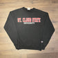 St. Cloud State University Graphic Crewneck | Size Small | Vintage 2000s College Black Sweater | St. Cloud, Minnesota |Free Shipping to USA|