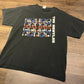 The Beatles Union Jack Graphic Tee | Size X-Large | Vintage 2000s Retro Rock Band Music Black T-Shirt |