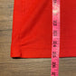 FILA Embroidered Collared Graphic Tee | Size Small | Vintage 1990s Single Stitch Red T-Shirt | Free Shipping to USA |