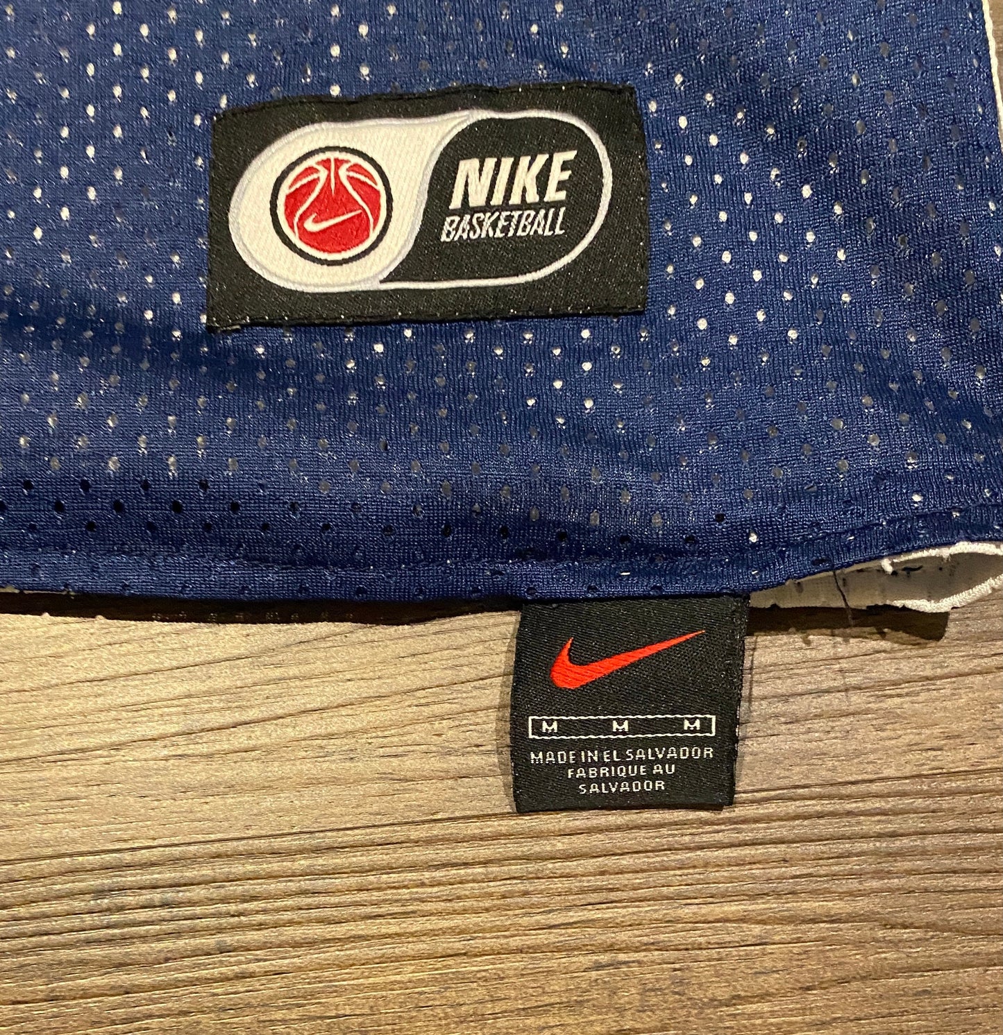 Nike Basketball Reversible Basketball Jersey | Size Medium | Vintage 2000s Blue & White Tank Top T-Shirt | Free Shipping to USA |