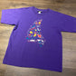 Canadian Summer, Ontario Graphic Tee | Size Small | Vintage 1990s Promotional Single Stitch Purple T-Shirt | Free Shipping to USA |