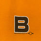 Budweiser Athletics Sport Graphic Tee | Size X-Large | Vintage 1990s Alcohol Promotional Orange T-Shirt | Free Shipping to USA |
