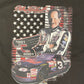Dale Earnhardt Memorial 50 Years Graphic Tee | Size X-Large | Vintage 2000s NASCAR Racing Black T-Shirt | Free Shipping to USA |