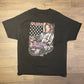 Dale Earnhardt Memorial 50 Years Graphic Tee | Size X-Large | Vintage 2000s NASCAR Racing Black T-Shirt | Free Shipping to USA |