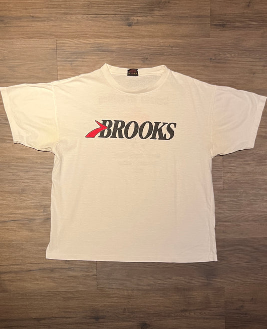 Brooks Canada Wrestling Junior Team 1997 Graphic Tee | Size X-Large | Vintage 1990s Single Stitch White T-Shirt | Free Shipping to USA |