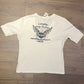 Harley Davidson Peterborough, Ontario Graphic Tee | Size Large | Vintage 2000s Biker Motorcycle White T-Shirt | Free Shipping to USA |