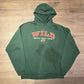 Minnesota Wild Hockey Graphic Hoodie | Size Medium | Vintage 2000s NHL Hockey Green T-Shirt | CSA Neck Tag | Free Shipping to USA |