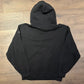 Waterloo Warriors Embroidered Graphic Hoodie | Size Medium | Vintage 2000s Russell Athletic College Black Sweater | Free Shipping to USA |