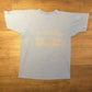 Allegheny College Gators Soccer Graphic Tee | Size X-Large | Vintage 1990s Made in USA Blue Champion T-Shirt | Free Shipping to USA |