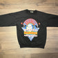 Baseball Spring Training Graphic Crewneck | Size Small | Vintage 1990s MLB Baseball Black Sweater | Made in Canada | Free Shipping to USA |