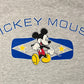 Mickey Mouse Graphic Tee | Size Large | Vintage 2000s Grey Disney Cartoon T-Shirt | Made in USA | Free Shipping to USA |