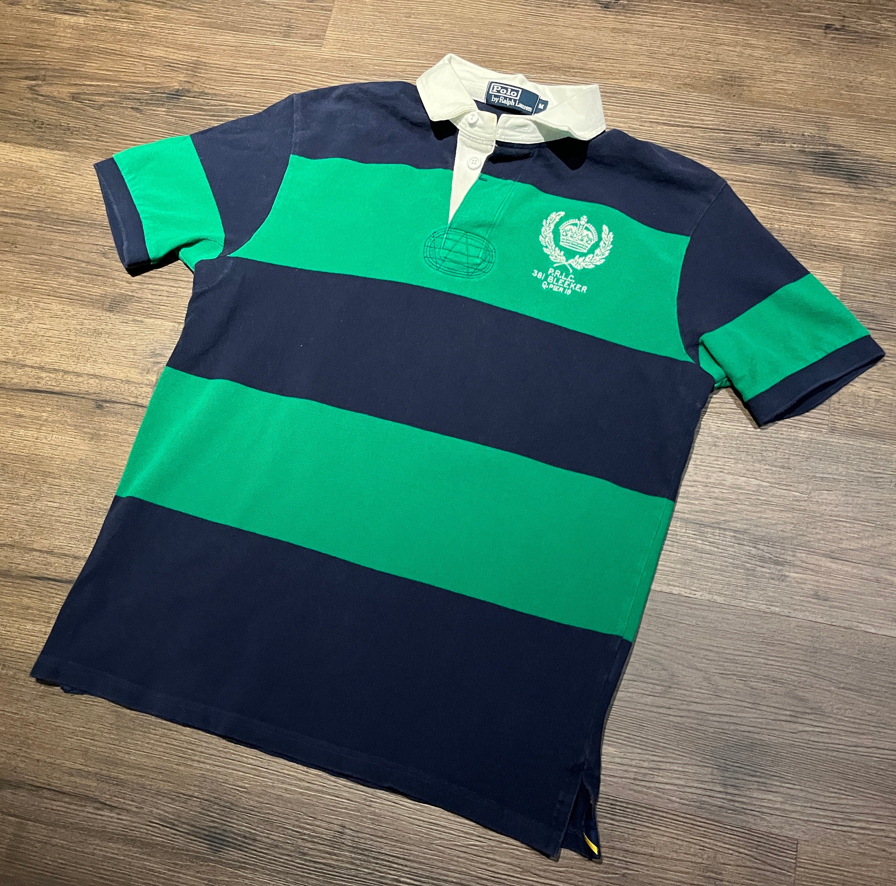 Polo Ralph Lauren 381 Bleeker Q. Pier 18 Rugby T-Shirt | Size