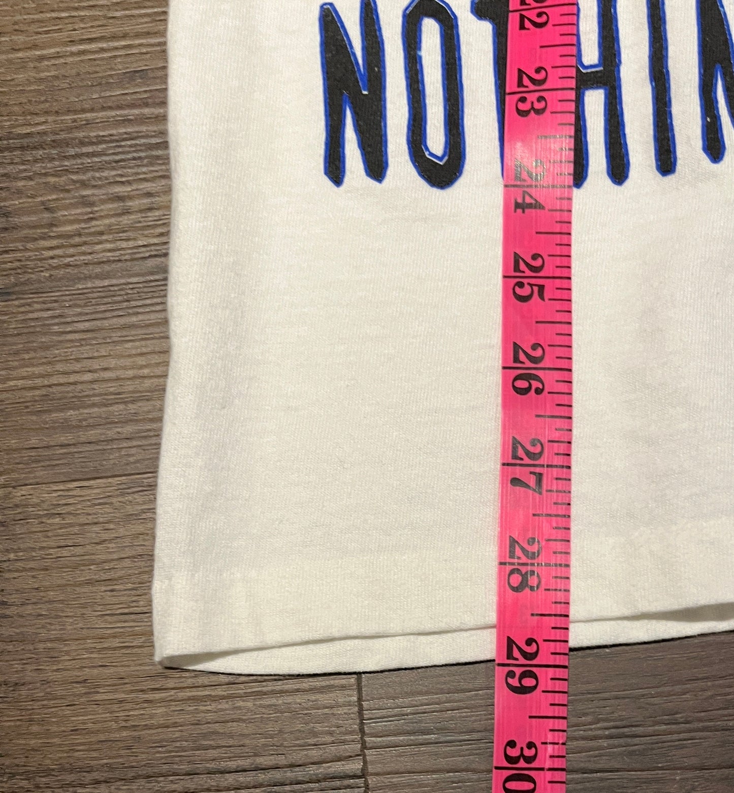 Hockey Is Life Nothing Else Matters Graphic Tee | Size Medium | Vintage 1990s Promotional Funny Tourist White T-Shirt |Free Shipping to USA|