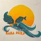Saba Deep Diving Center Graphic Tee | Size Large | Vintage 1990s Single Stitch Promotional White T-Shirt | Free Shipping to USA |