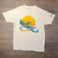 Saba Deep Diving Center Graphic Tee | Size Large | Vintage 1990s Single Stitch Promotional White T-Shirt | Free Shipping to USA |