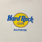 Hard Rock Cafe Baltimore, Maryland Graphic Tee | Size X-Large | Vintage 2000s Collectors White T-Shirt | Made in USA | Free Shipping to USA|