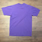 Sea Shells & Clams Graphic Tee | Size Medium | Vintage 1990s Single Stitch Abstract Purple T-Shirt | Made in USA | Free Shipping to USA |
