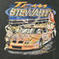 Tony Stewart NASCAR Joe Gibbs Racing Graphic Tee | Size XX-Large | Vintage 2000s NASCAR Racing Black T-Shirt | Free Shipping to America |