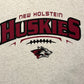 New Holstein Huskies High School Graphic Tee | Size XL | Vintage 1990s Grey T-Shirt | New Holstein, Wisconsin | Free Shipping to USA|