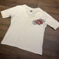 Harley Davidson Peterborough, Ontario Graphic Tee | Size Large | Vintage 2000s Biker Motorcycle White T-Shirt | Free Shipping to USA |