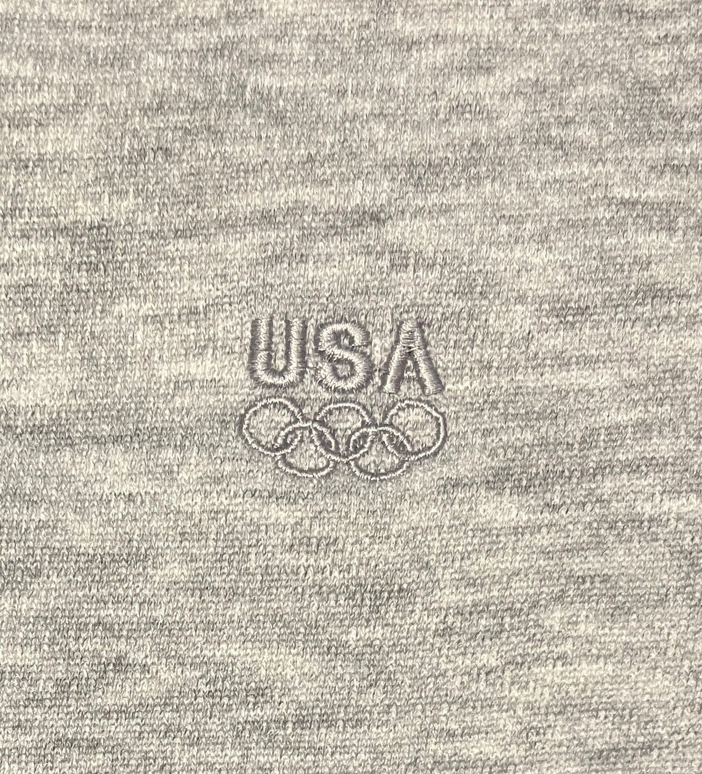 Atlanta Olympics '96 Embroidered Crewneck | Size Large | Vintage 1990s Olympics Promotional Grey Sweater | Made in USA|Free Shipping to USA|