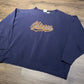 Chicago Bears Embroidered Graphic Crewneck | Size XX-Large | Vintage 2000s NFL Football Blue Sweater | Free Shipping to USA |