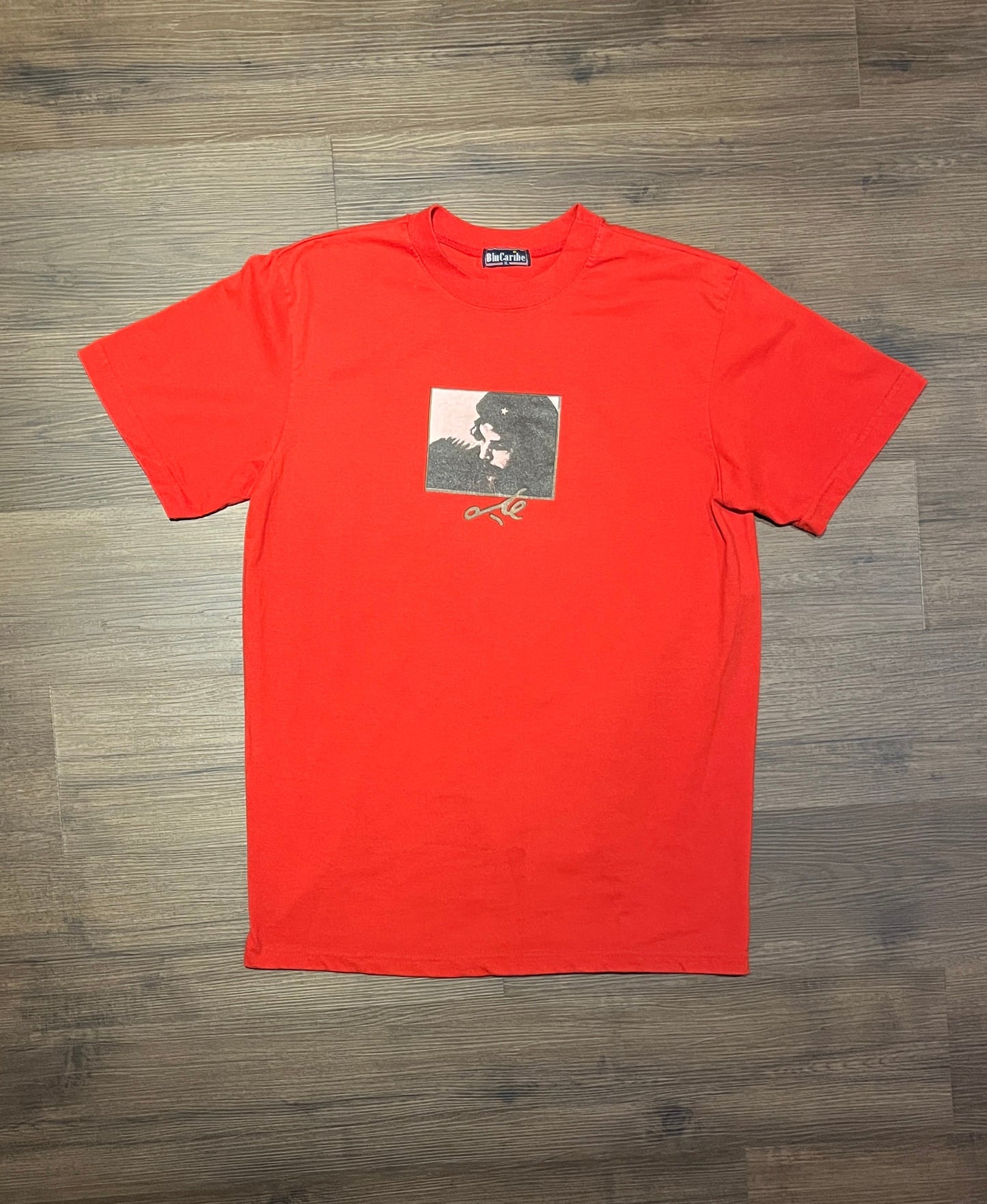 Che Guevara Graphic Tee | Size X-Large | Vintage 1990s Promotional Rebellian Red T-Shirt | Free Shipping to USA |