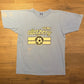 Allegheny College Gators Soccer Graphic Tee | Size X-Large | Vintage 1990s Made in USA Blue Champion T-Shirt | Free Shipping to USA |