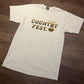 Country Fest '94 Graphic Tee | Size Medium | Vintage 1990s Single Stitch Country Music Grey T-Shirt |
