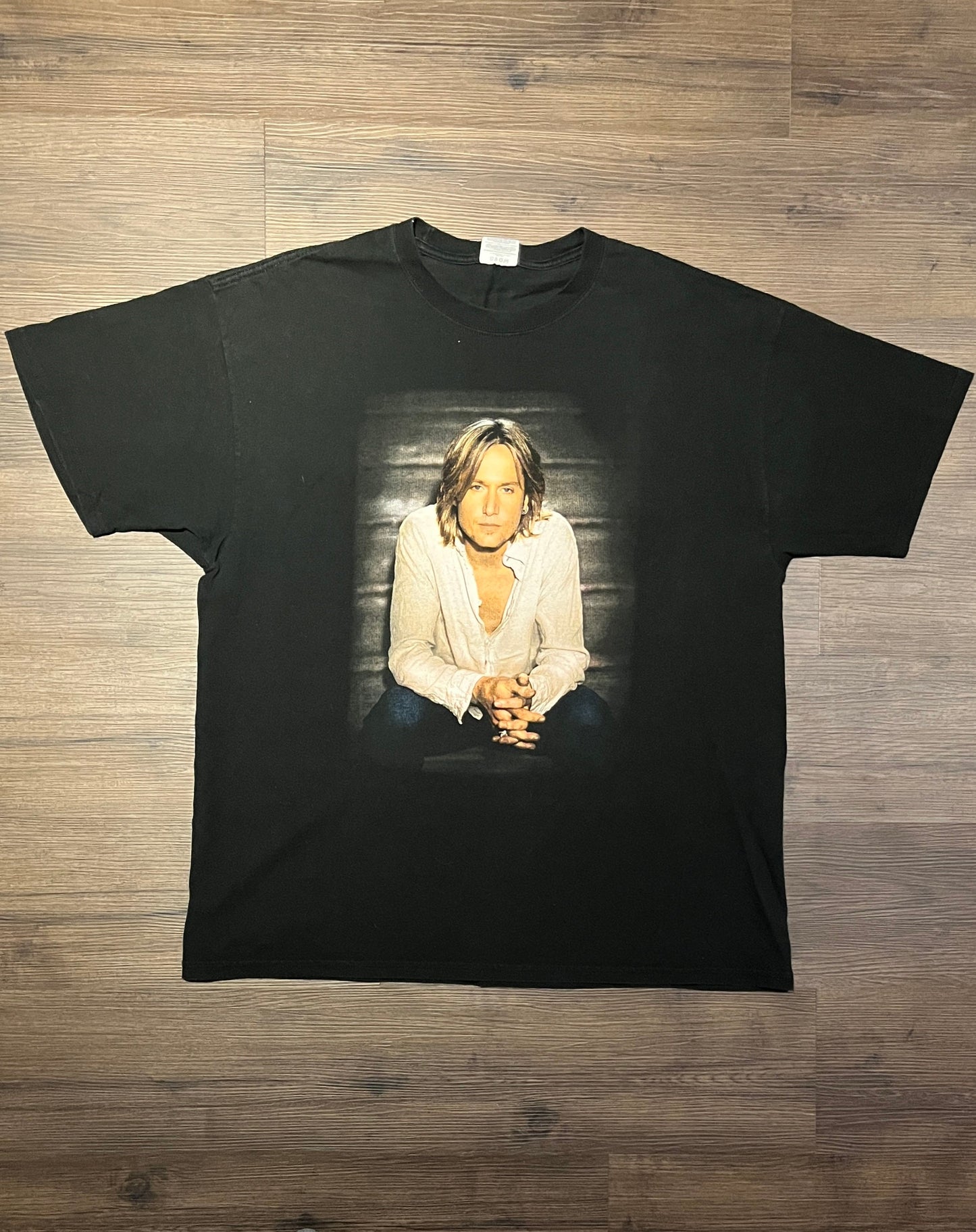 Keith Urban American Tour 2003 Graphic Tee | Size XX-Large | Vintage 2000s Retro Country Music Black T-Shirt | Free Shipping to USA |