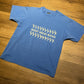 West High Band High School Graphic Tee | Size Large | Vintage 1990s Blue Single Stitch T-Shirt | Made in USA | Free Shipping to USA |