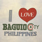I love Baguio City, Philippines Graphic Tee | Size Medium | Vintage 1990s Single Stitch Tourist Blue T-Shirt | Free Shipping to USA|