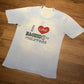 I love Baguio City, Philippines Graphic Tee | Size Medium | Vintage 1990s Single Stitch Tourist Blue T-Shirt | Free Shipping to USA|