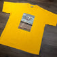 Dale Earnhardt Watching Over Graphic Tee | Size X-Large | Vintage 2000s Yellow NASCAR Racing T-Shirt | Free Shipping to USA |