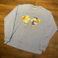 Who's On First In Chicago? Chicago Cubs vs. Chicago White Sox Graphic Tee | Size Medium | Vintage 200s Blue T-Shirt | Free Shipping to USA |