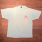 California Beach Co. Graphic Tee | Size X-Large | Vintage 1990s Single Stitch Tourist Blue T-Shirt | Made in USA | Free Shipping to USA|