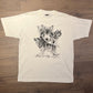 Wolfpack Scenic Graphic Tee | Size X-Large | Vintage 1990s Single Stitch Wolf Animal White T-Shirt | Made in USA | Free Shipping to USA |