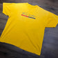 Tommy Hilfiger Authentic Gear Graphic Tee | Size XX-Large | Vintage 2000s Branded Streetwear Yellow T-Shirt | Free Shipping to USA |