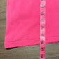 Mickey Mouse Embroidered Graphic Tee | Size X-Large | Vintage 2000s Cartoon Pink T-Shirt | Mickey Unlimited Tag | Free Shipping to USA |