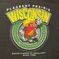 Wisconsin Jelly Belly Candy Company Graphic Tee | Size X-Large | Vintage 2000s Promotional Tourist Black T-Shirt | Free Shipping to USA |
