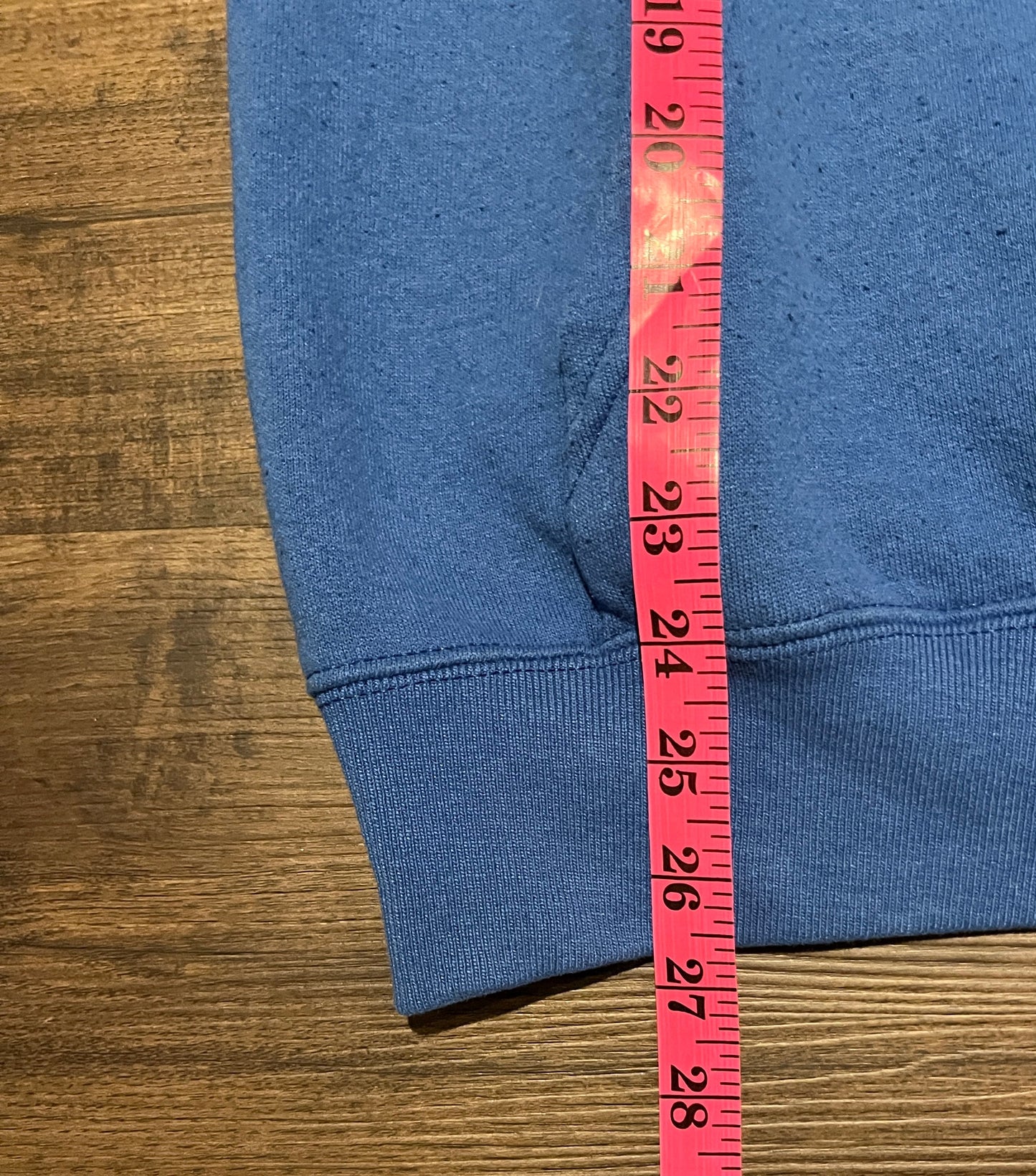 Soffe Sweats Blank Blue Hoodie | Size Large | Vintage 1980s Blank Blue Sweatshirt | Made in USA | Free Shipping to USA |