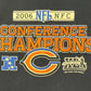 Chicago Bears 2006 Conference Champions Graphic Tee | Size Large | Vintage 2000s NFL Football Blue T-Shirt |