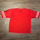 Starter Red (San Francisco 49ers?) Football Jersey | Size XL | Vintage 1990s Starter Red Football Blank Jersey | Free Shipping To USA |