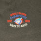 Toronto Blue Jays Back To Back World Series Champions Graphic Tee | Size XL | Vintage 1990s Baseball Black T-Shirt | Free Shipping to USA |