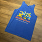 Walt Disney World 2000 Celebrate The Future Hand in Hand Graphic Tee | Size Large |Vintage 2000s Cartoon Blue T-Shirt|Free Shipping to USA|