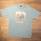 Star Trek Graphic Tee | Size Large | Vintage 2000s Science Fiction Television & Film Blue T-Shirt | Free Shipping to USA |